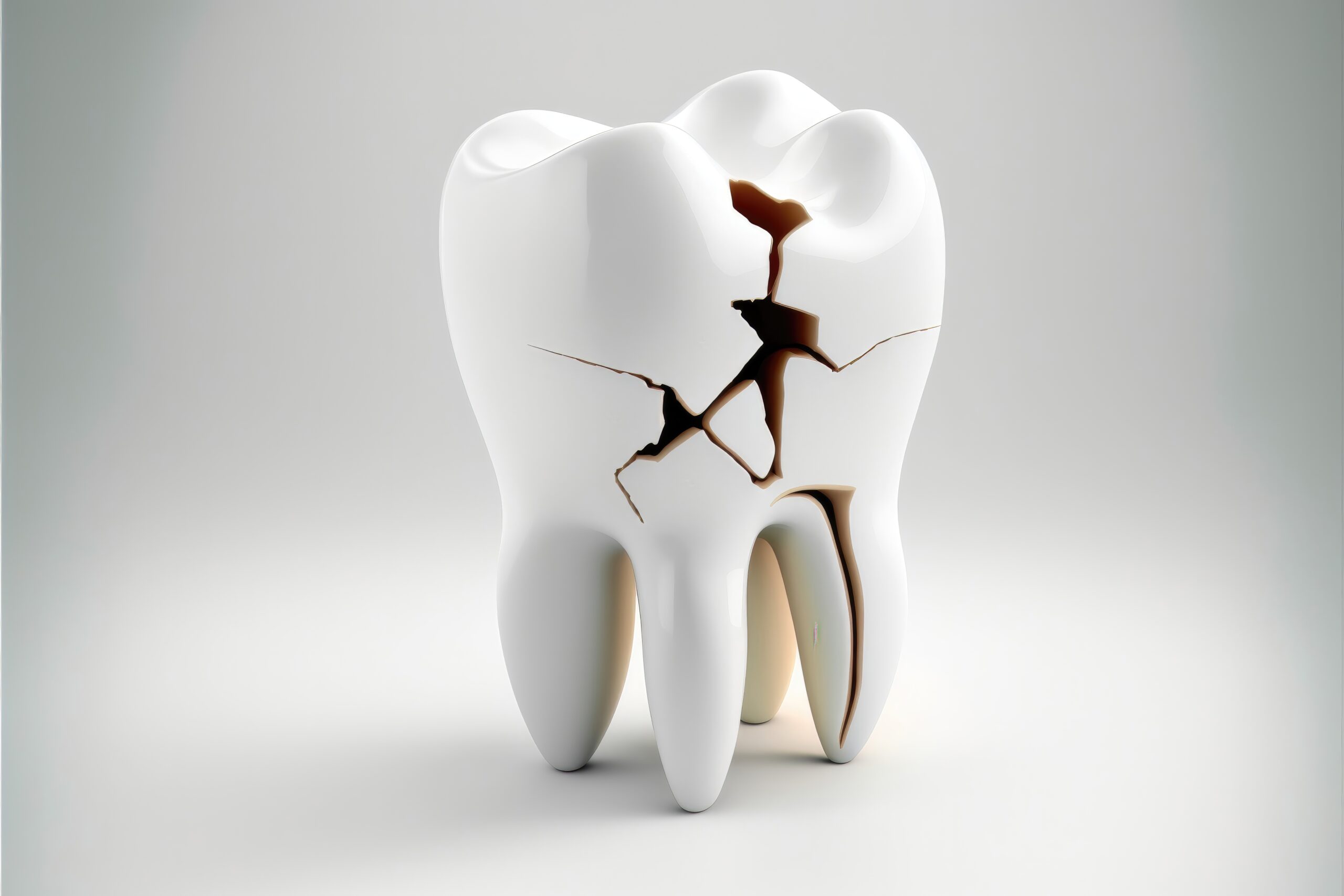 fractured tooth sample